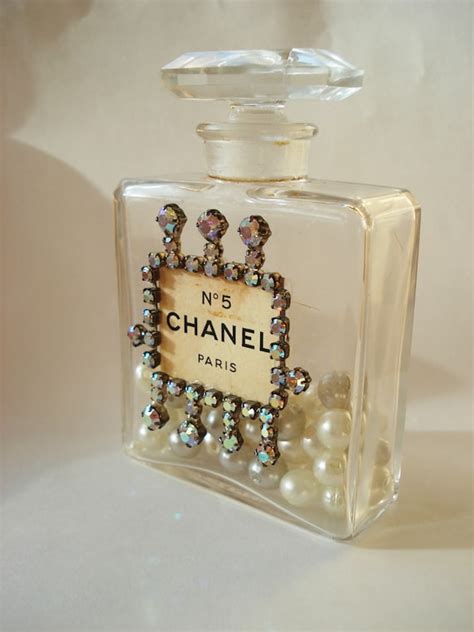 fake vintage chanel perfume bottles|old glass perfume bottles.